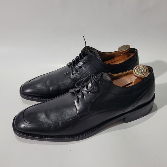 Cole Haan  Collection Mens Lace Up Dress Shoes Black Sz 12 M made in italy main image 10